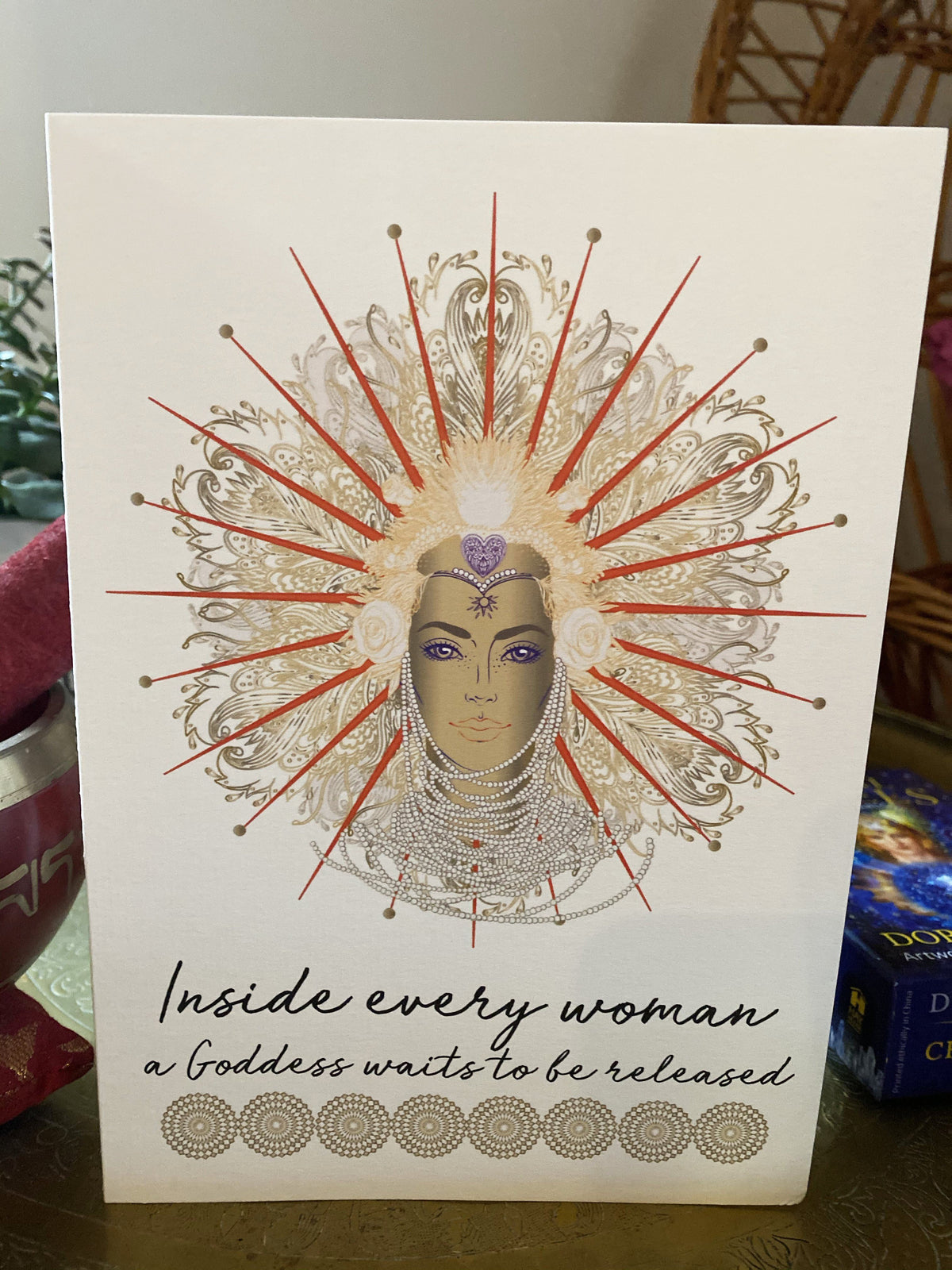 Every Goddess Greeting Card {Free Shipping} INTUITION RANGE The Ritual Tribe 