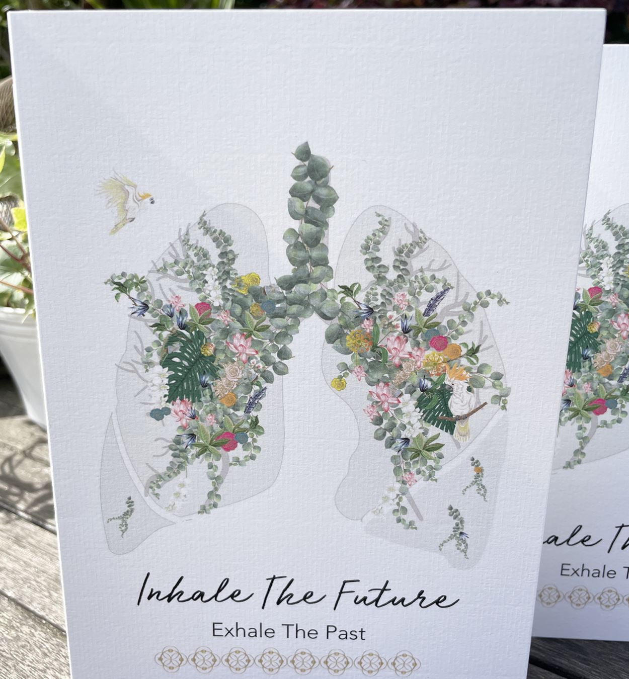 Inhale The Future ~ Greeting Card {Free Shipping} Red Tent Tribe 