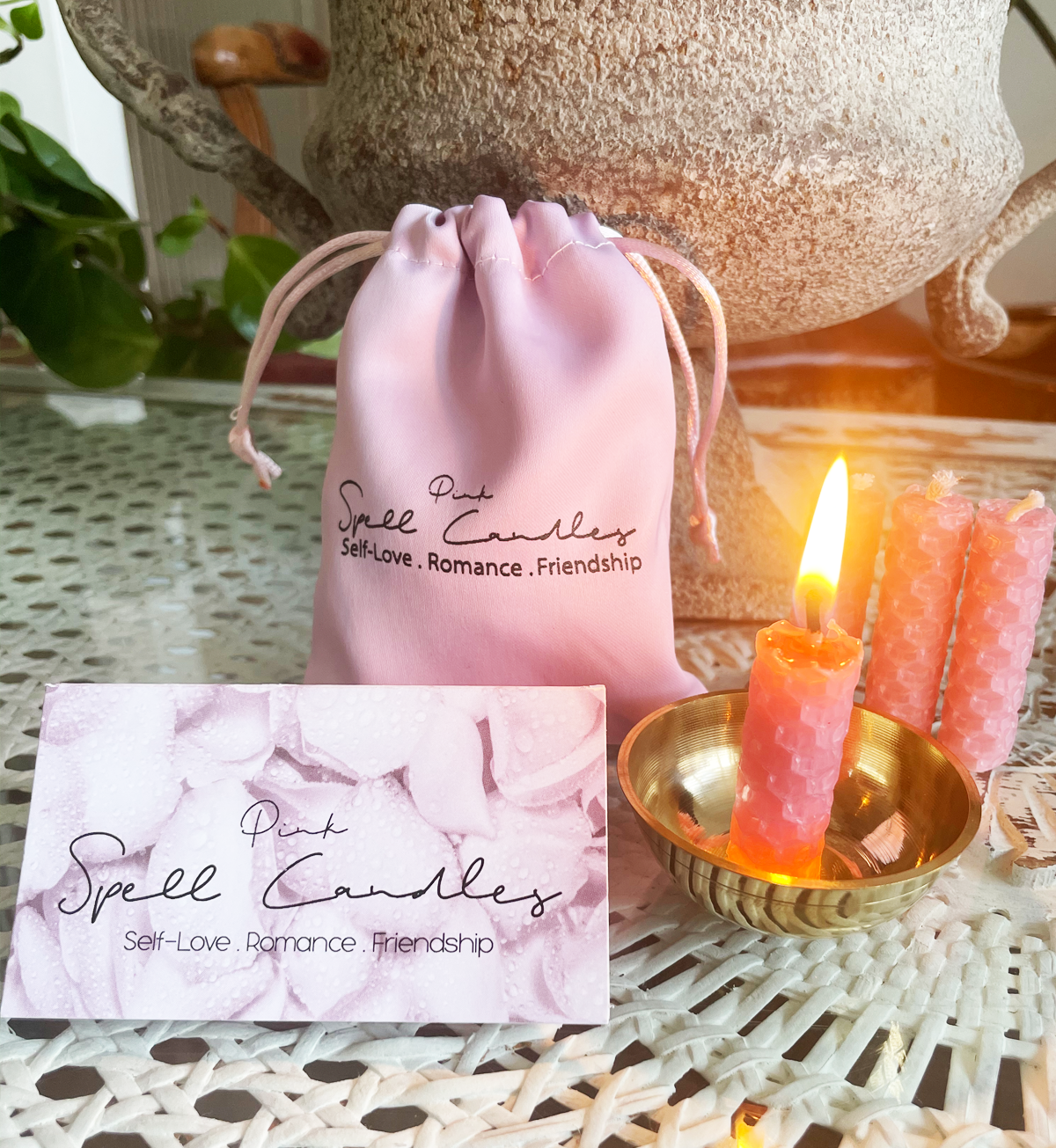 Pink Spell Candle Kit - Self-Love