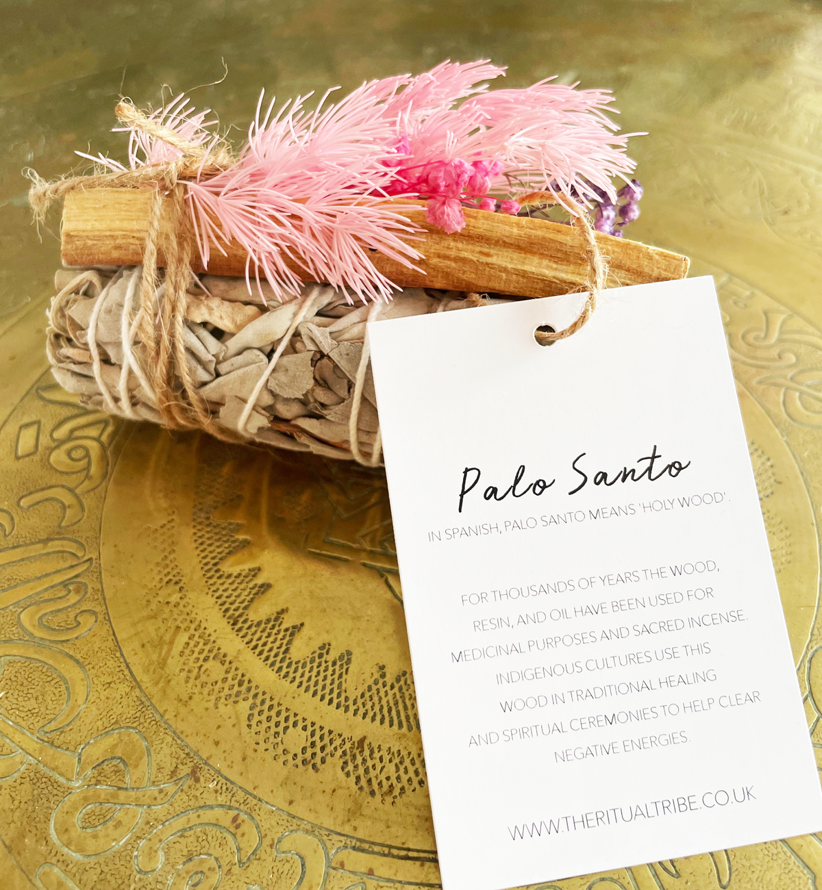 Sage &amp; Palo Santo Bundle Gift Boxed