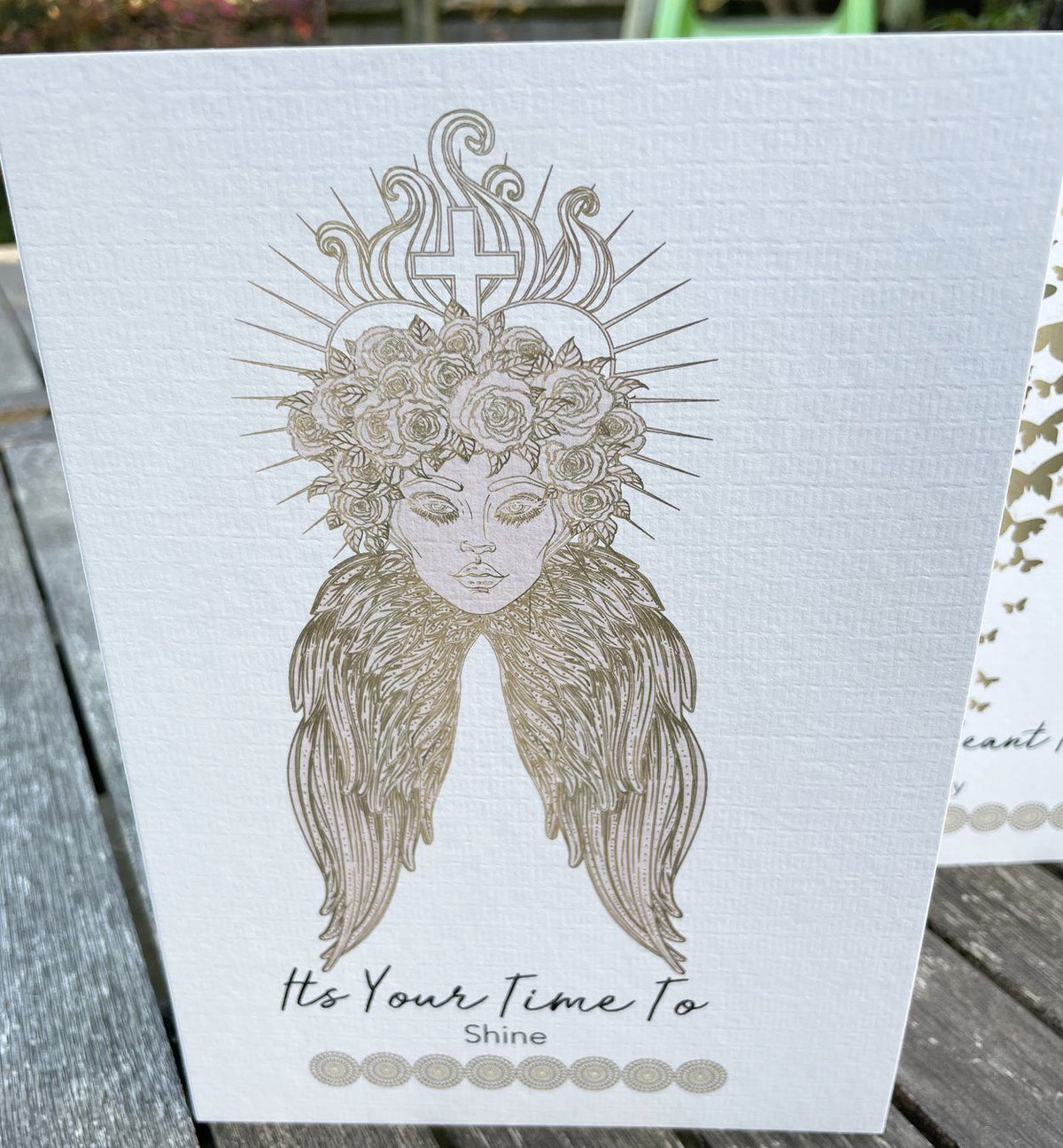 Time To Shine ~ Greeting Card The Ritual Tribe 